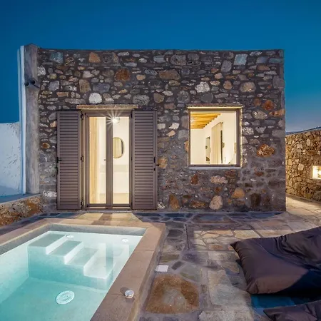 Petrias Pool House Apartment Serifos Town Exterior photo