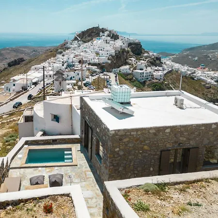 Petrias Pool House Apartment Serifos Town Exterior photo